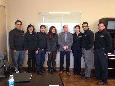 Visita del Director General de Ambielectric a las nuevas instalaciones del Franquiciatario Master (HS Ambiental Group) de Monterrey